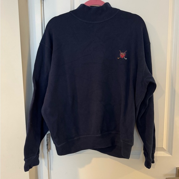 Polo Ralph Lauren Other - Ralph Lauren Polo Golf Men's Navy Mockneck Sweater/Sweatshirt VINTAGE